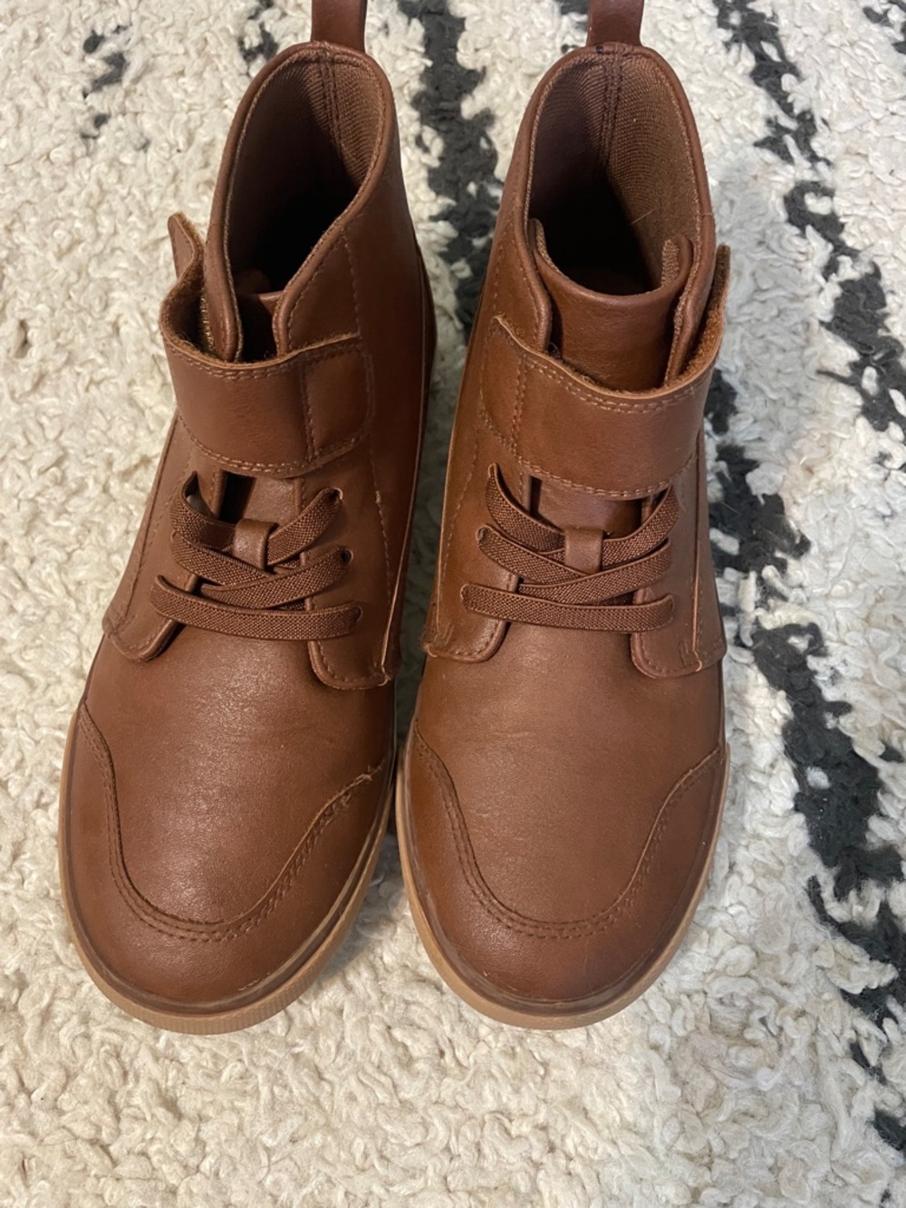 wonder nation Brown Kids High-Top Boots